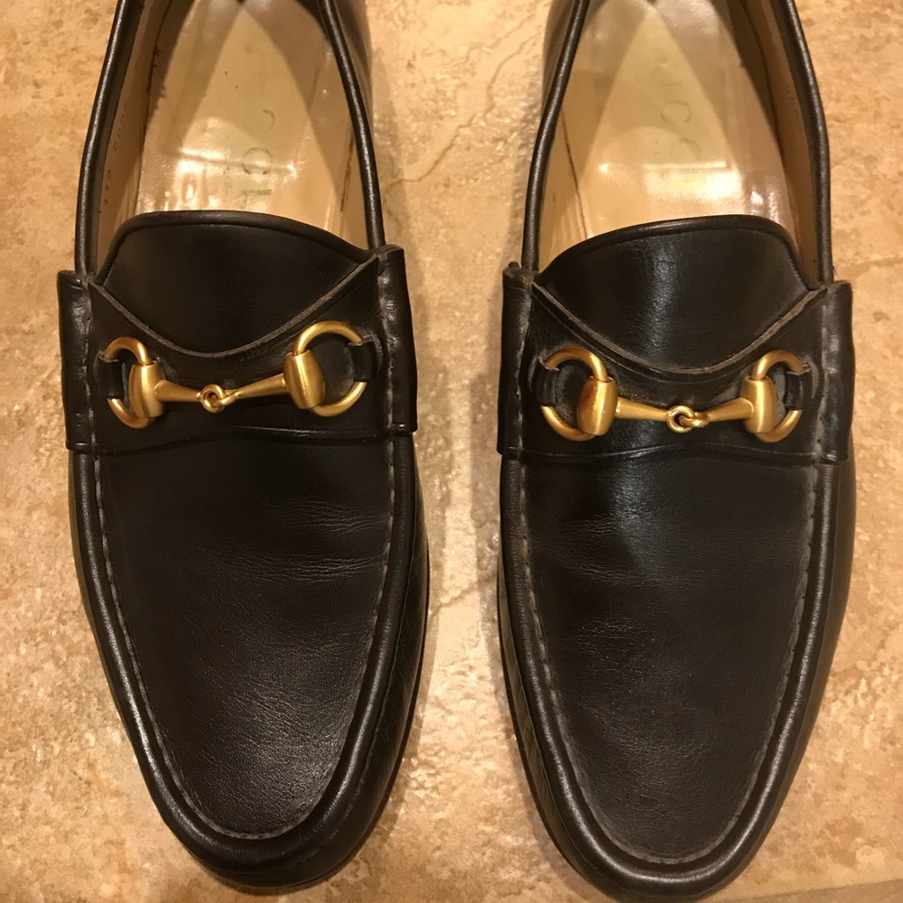 Gucci men’s loafers Horsebit Classic Brown